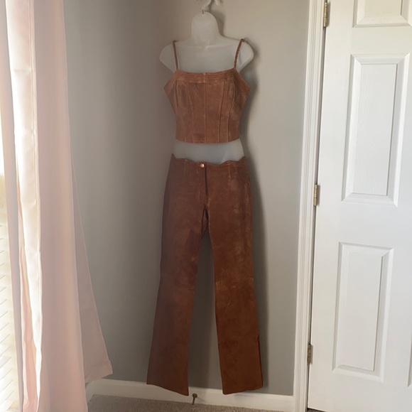Wilsons Leather Pants - Wilson’s 100% Leather Two-piece